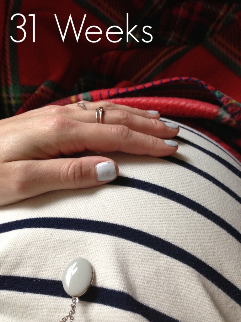 Checking In At 31 Weeks // @The Little Things We Do