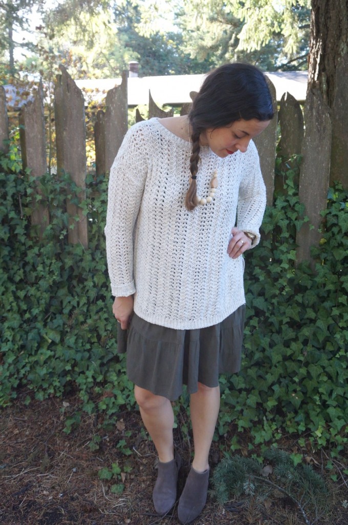 Average Mom Style: My Dress-Up Go To For Fall // via The Little Things We Do