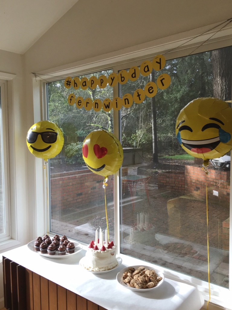 "The Year of the Emoji" (AKA Fern's 4th Birthday)