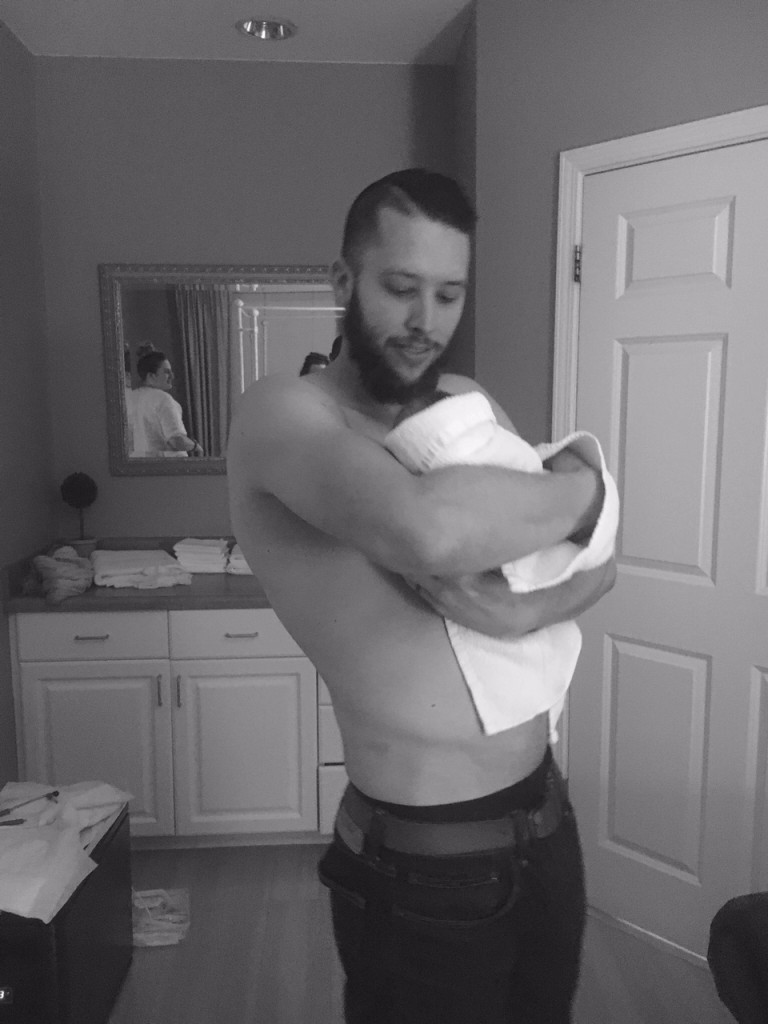 My Birth Story: The Birth of Alice Rosalie // via The Little Things We Do
