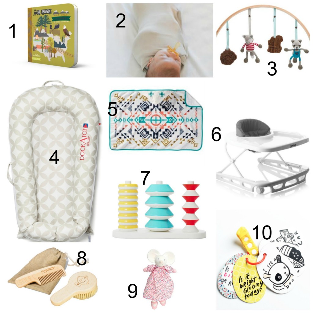 2016 Holiday Gift Guide for Babies // ages 0-1