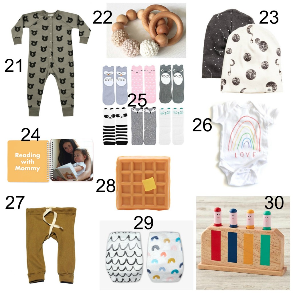 2016 Holiday Gift Guide for Babies // ages 0-1